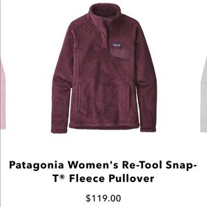 Patagonia Women's Re-Tool Snap-T® Fleece Pullover